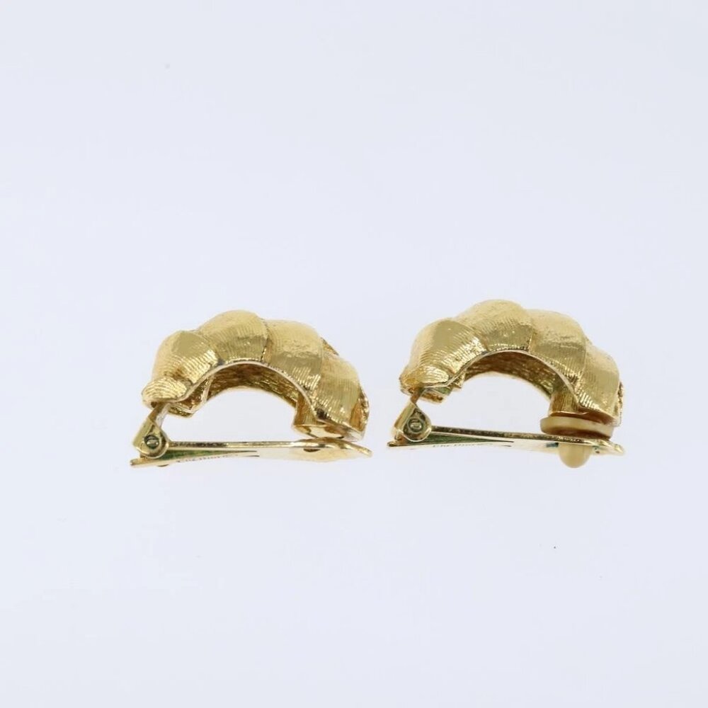 Christian Dior Earring metal Gold Auth bs30345 - Picture 4 of 11